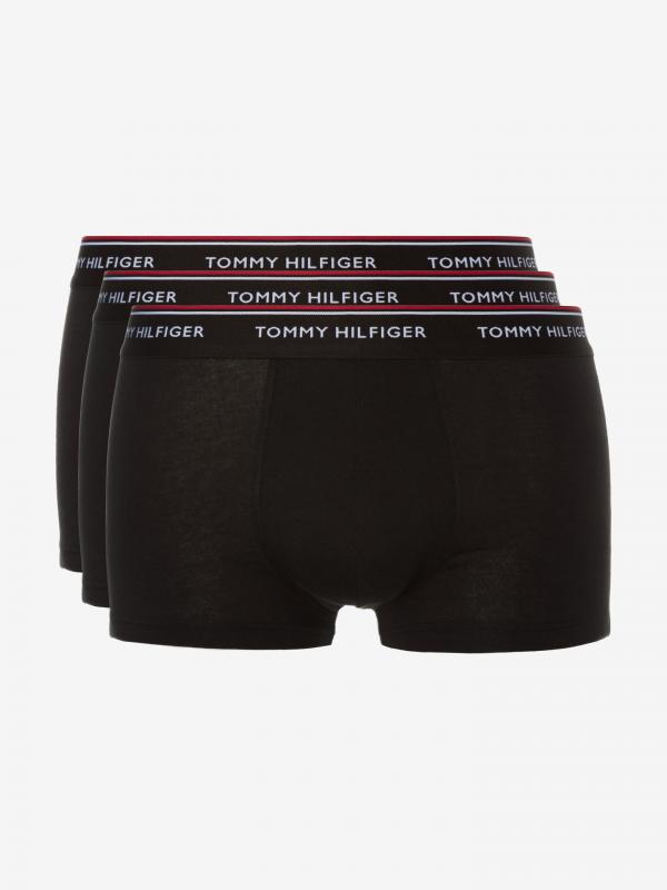 Boxerky 3 ks Tommy Hilfiger Černá
