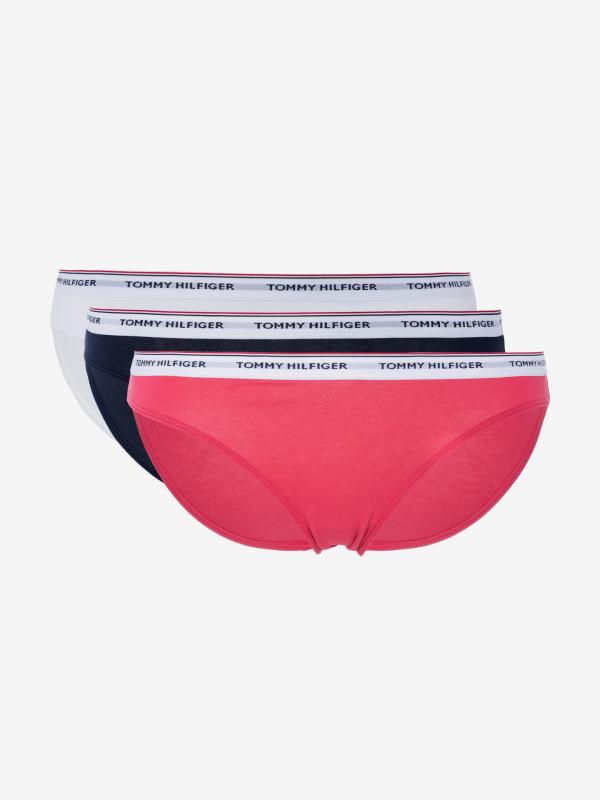 Kalhotky 3 ks Tommy Hilfiger Růžová
