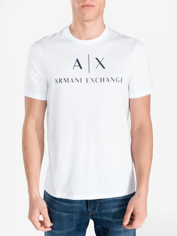 Triko Armani Exchange Bílá