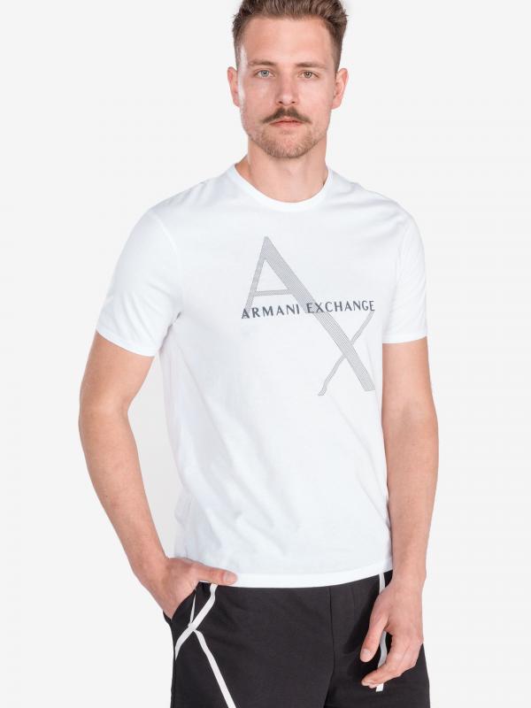 Triko Armani Exchange Bílá