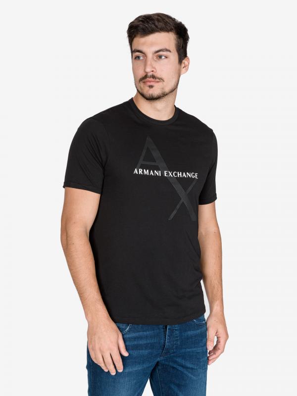 Triko Armani Exchange Černá