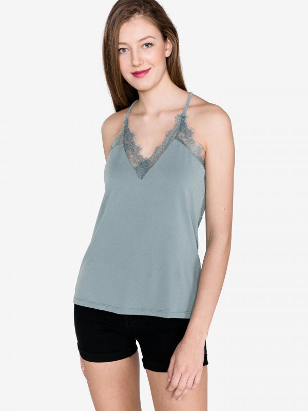 Milla Tílko Vero Moda Modrá