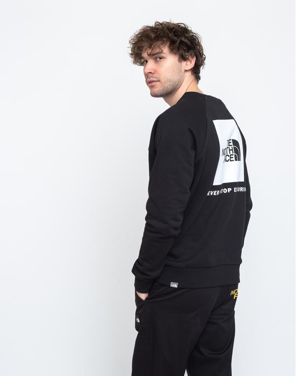 The North Face Raglan Redbox Crew Tnf Black/Tnf White M