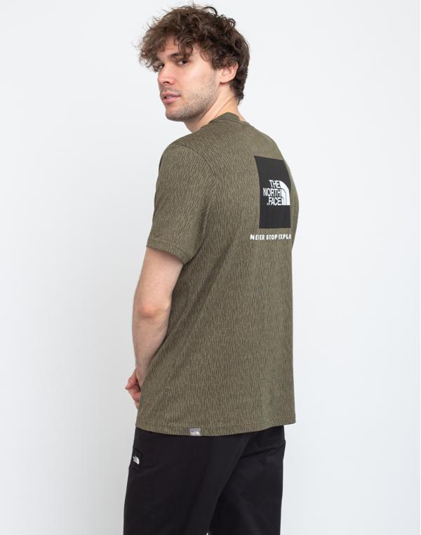 The North Face Red Box Tee Burntolive S