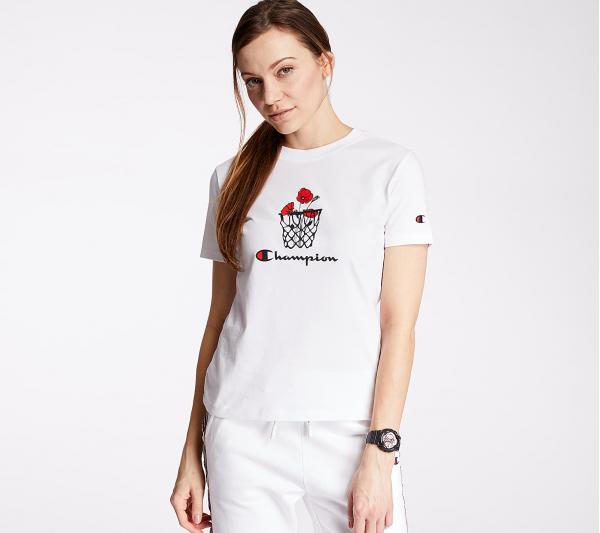Champion Tee White