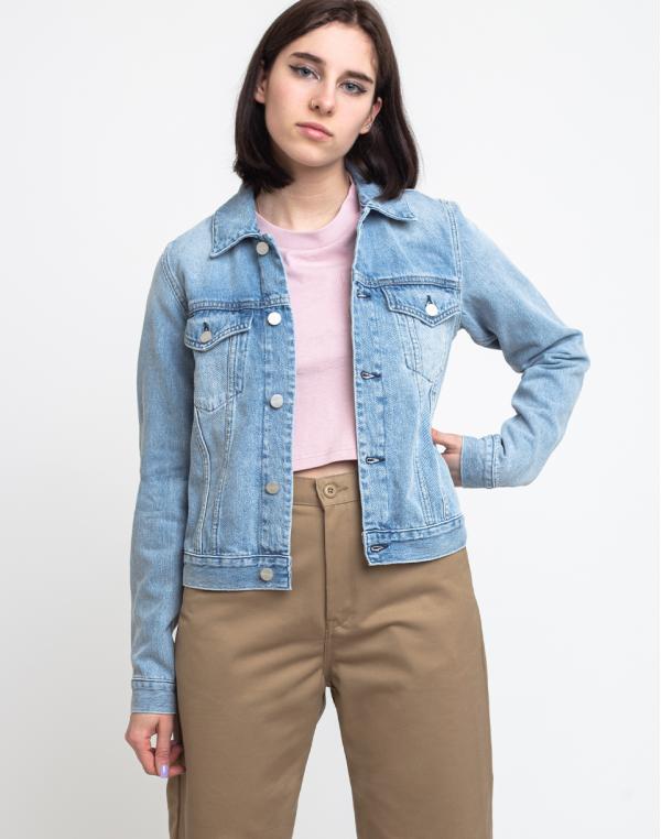 Carhartt WIP W' Jetson Jacket Blue Light Stone Washed M