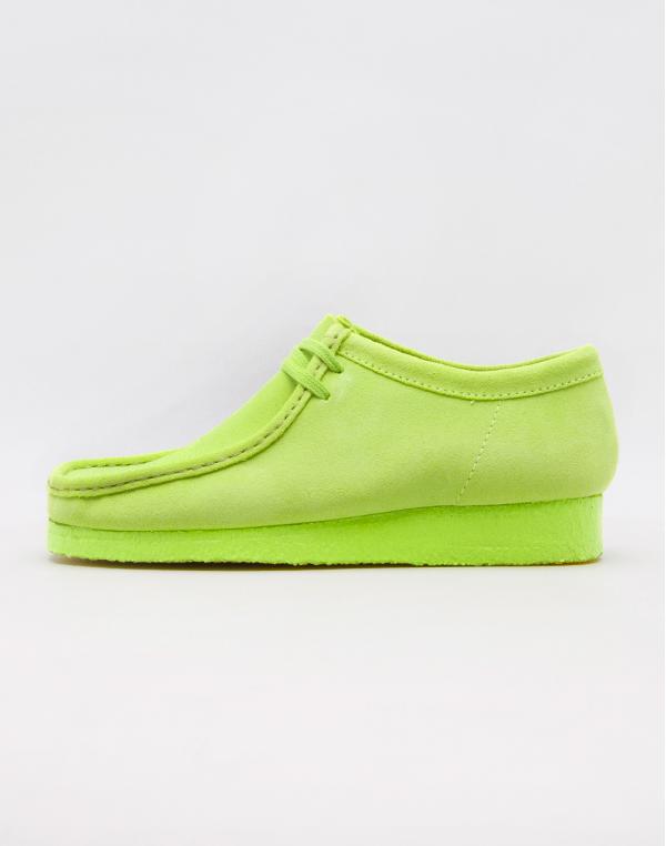 Clarks Originals Wallabee Lime Suede 42