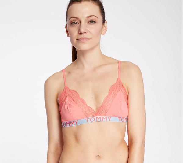 Tommy Hilfiger Triangle Bra Sugar Coral