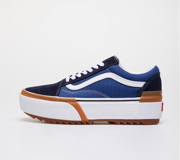Vans Old Skool Stacked Navy/ True White