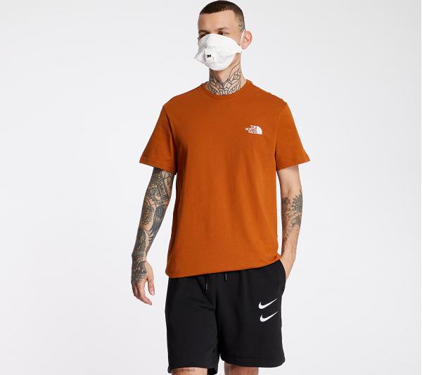 The North Face Simple Dome Tee Caramel Cafe
