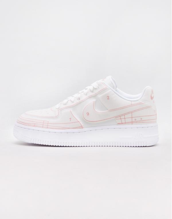 Nike Air Force 1 '07 LX Summit White/Summit White-University Red 38