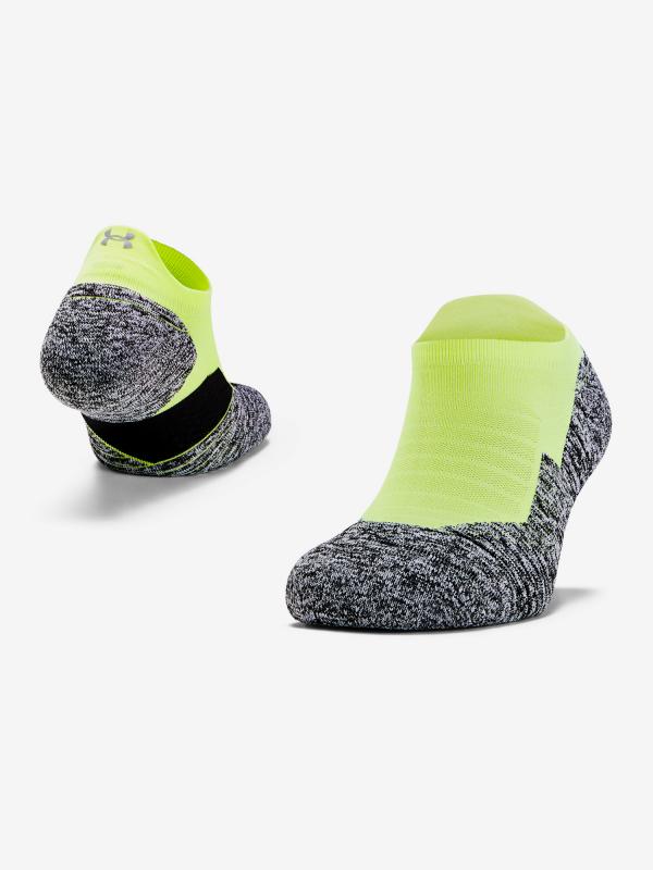 Ponožky Under Armour Run Cushion Ns Tab Žlutá