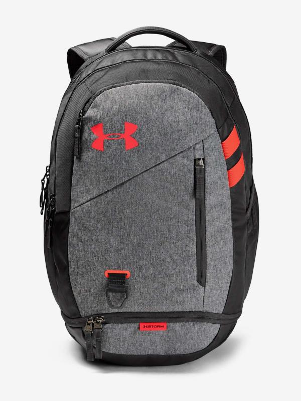 Batoh Under Armour Hustle 4.0 Backpack Šedá