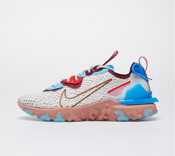 Nike React Vision Light Bone/ Terra Blush-Photo Blue