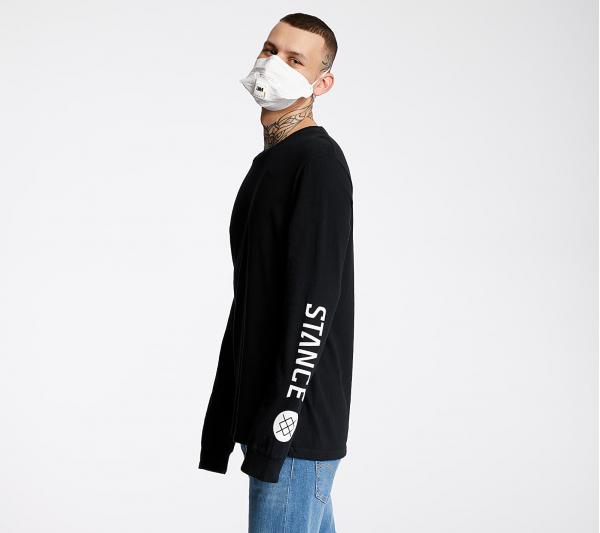 Stance Source Long Sleeve Tee Black