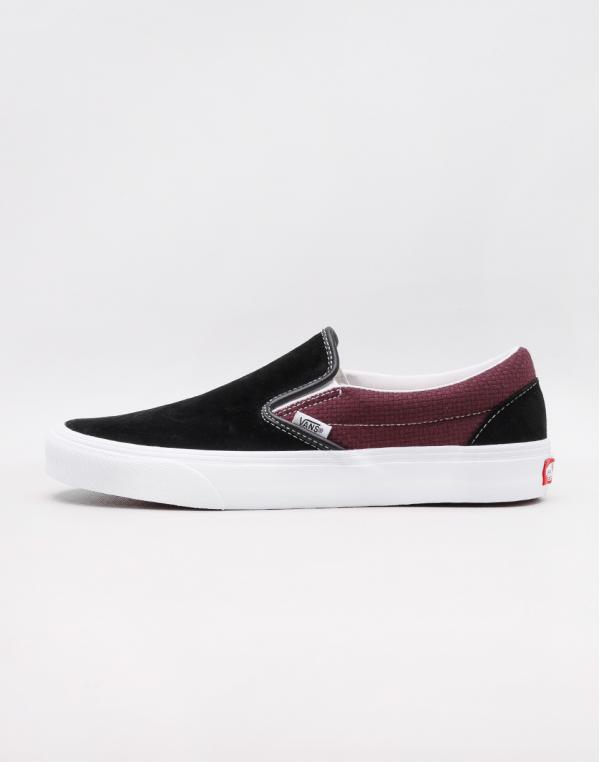 Vans Classic Slip-On (P&C) Black/ Port Royale 38