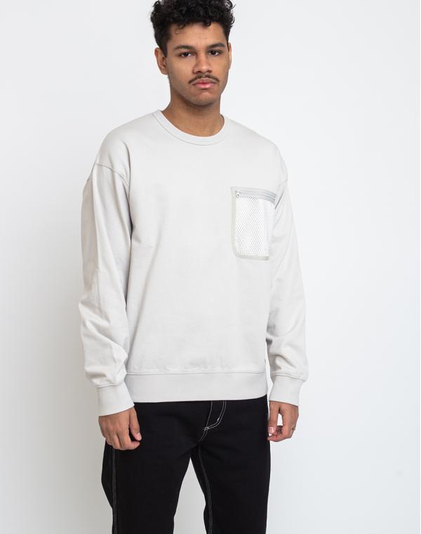 Carhartt WIP Military Mesh Pocket Sweat Pebble L