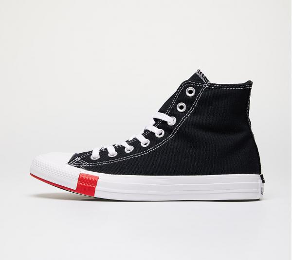 Converse Chuck Taylor All Star Hi Black/ University Red