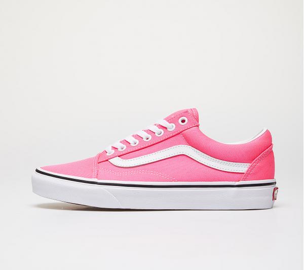 Vans Old Skool (Neon) Knockout Pink/ True White