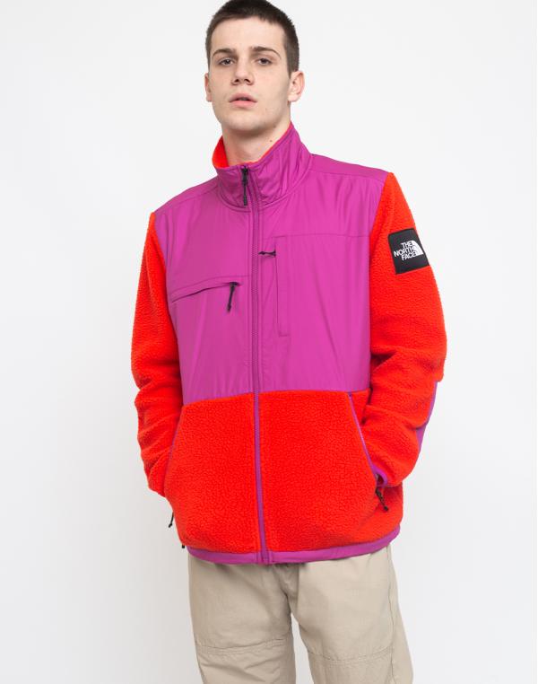 The North Face Denali Fleece Fiery Red/Wild Aster Prpl M