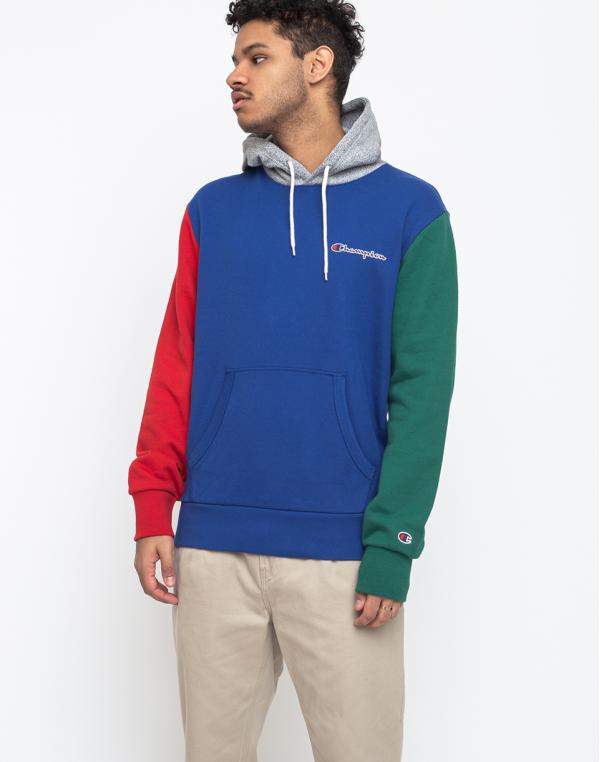 Champion Hooded Sweatshirt DSB/RIR/EVG/GRJM S