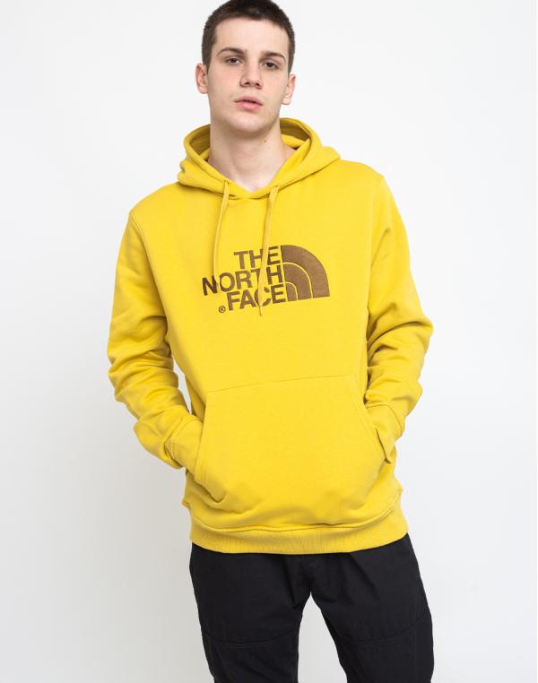 The North Face M Drew Peak Hoodie Bamboo Yellow S