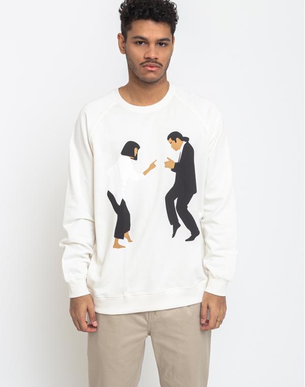 Dedicated Sweatshirt Malmoe Pulp Fiction Dance Off-White S