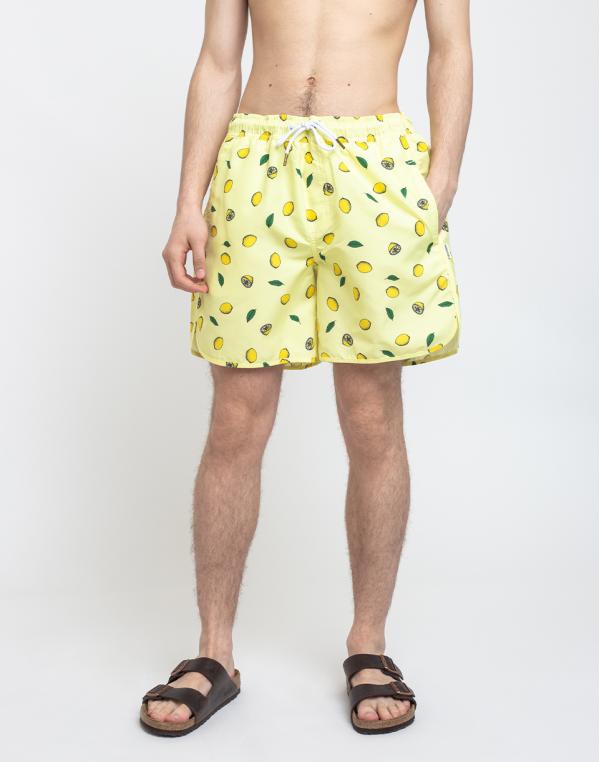 Dedicated Swim Shorts Sandhamn Lemons Yellow M