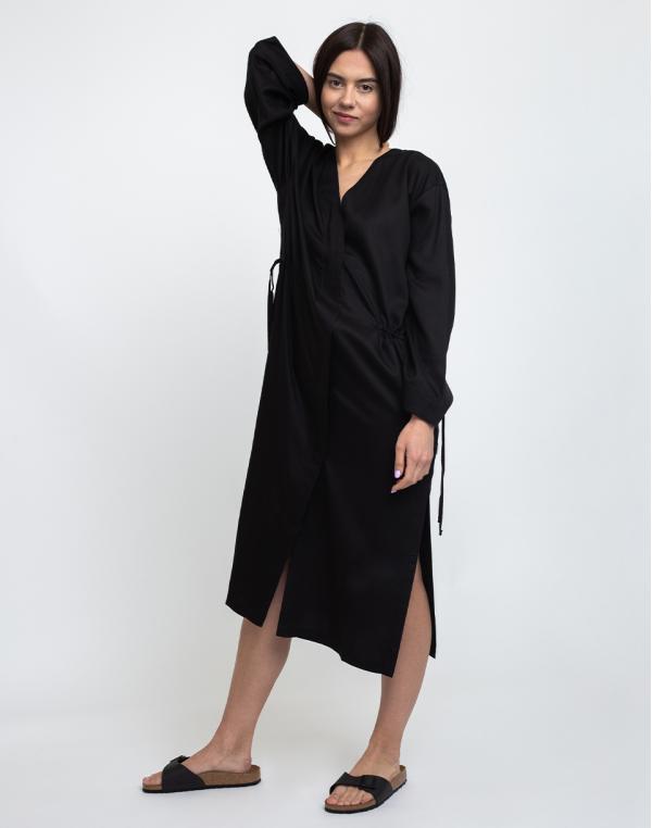 Makia Uma Coat Dress Black M