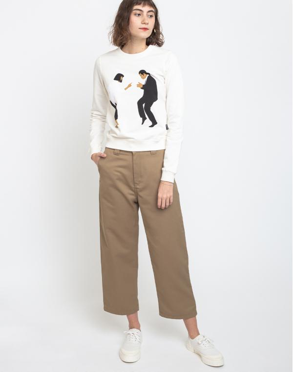 Dedicated Sweatshirt Ystad Pulp Fiction Dance Off-White S