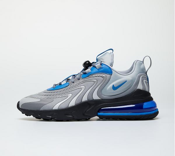 Nike Air Max 270 React Eng Lt Smoke Grey/ Battle Blue-Smoke Grey