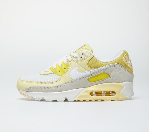 Nike Wmns Air Max 90 Opti Yellow/ White-Fossil-Bicycle Yellow