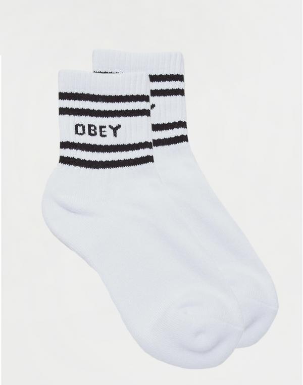 Obey Coop Sock White/ Black
