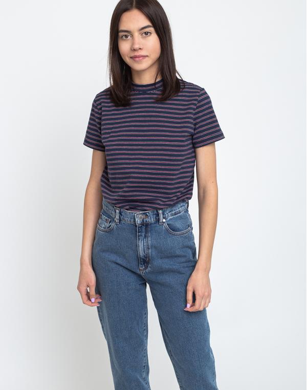 Makia Leaf T-shirt Dark Navy XS