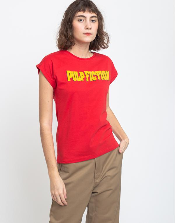 Dedicated T-shirt Visby Pulp Fiction Red XS