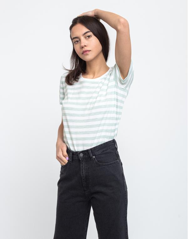 Makia Verkstad T-Shirt Mint/White XS