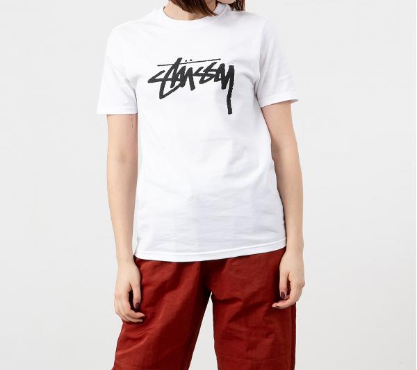 Stüssy Stock Tee White