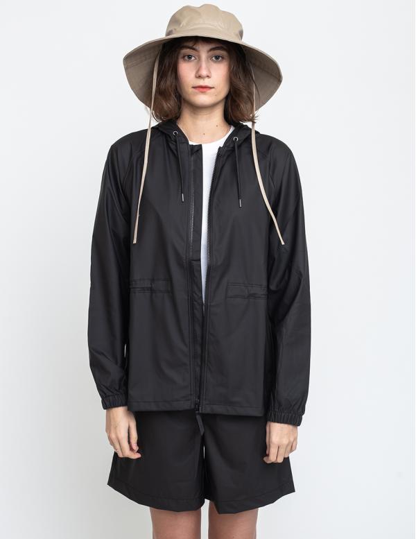 Rains W Jacket 01 Black L/XL