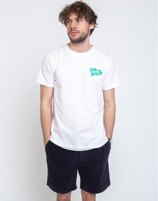 Wemoto Flag Studio Tee White S