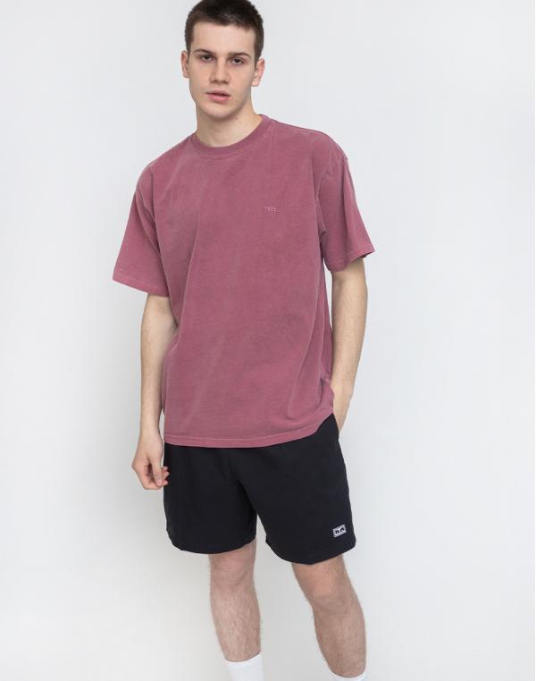 Obey Jumble III Pigment Ss Tee Dusty Cassis S