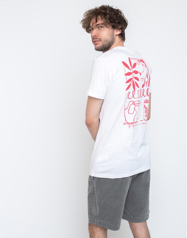 Wemoto Sunrise Tee White S