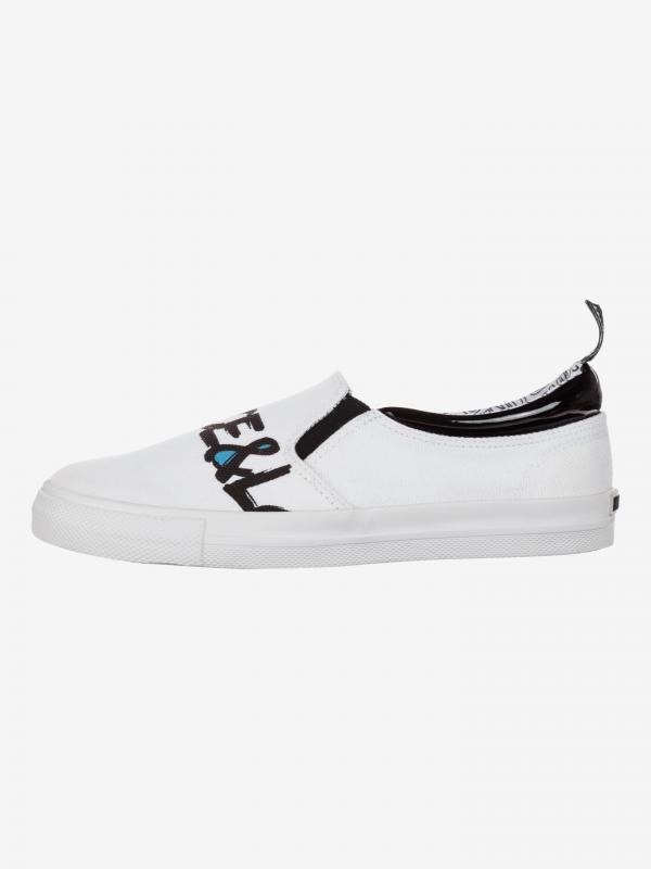 Slip On Love Moschino Bílá