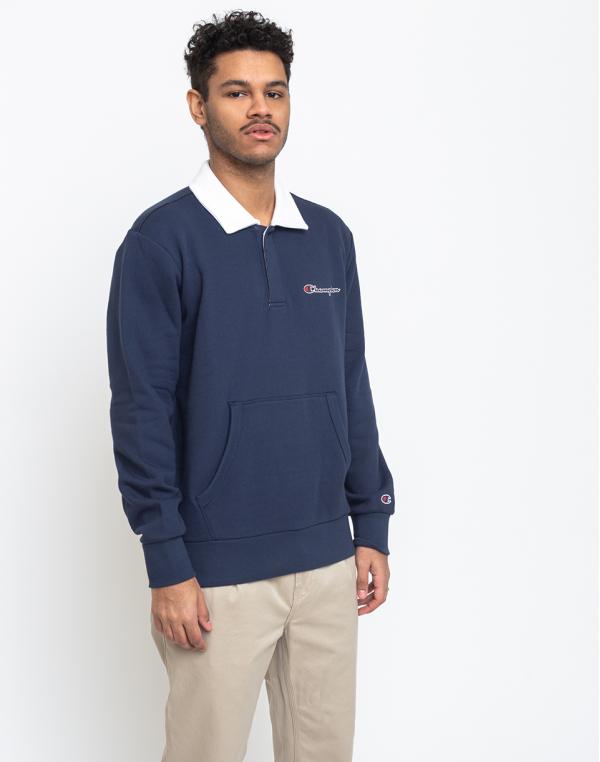 Champion Polo Neck Sweatshirt NVB/OPW XL