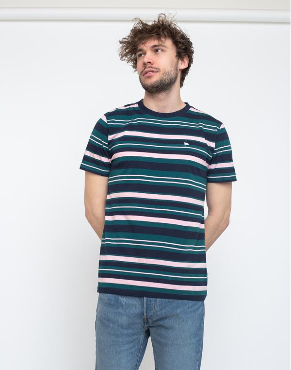 Wemoto Warren Stripe Navy Blue S