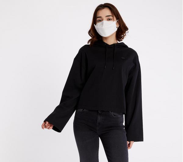 Nike Sportswear Jersey Hoodie Black
