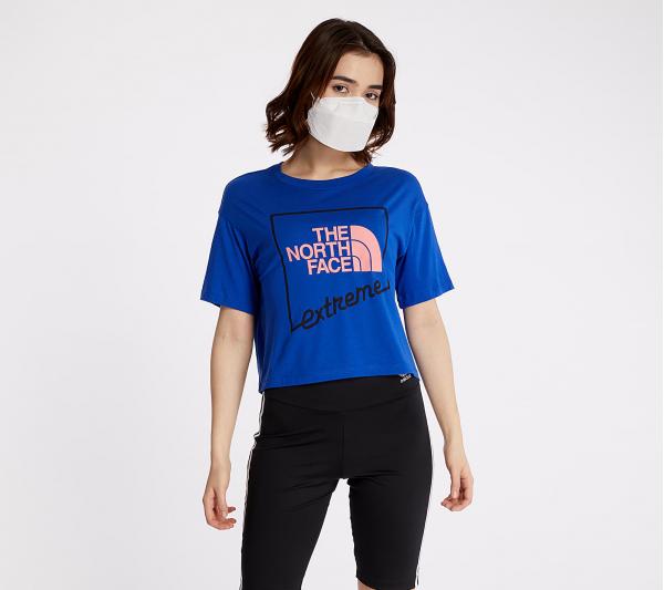 The North Face Extreme Crop Tee Blue