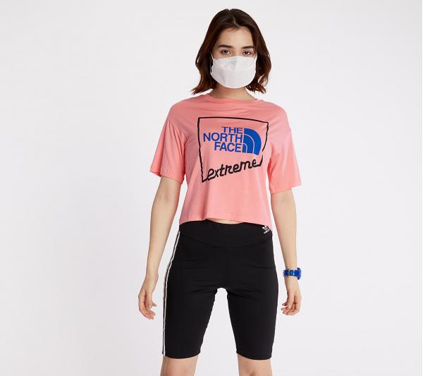 The North Face Extreme Crop Tee Miami Pink