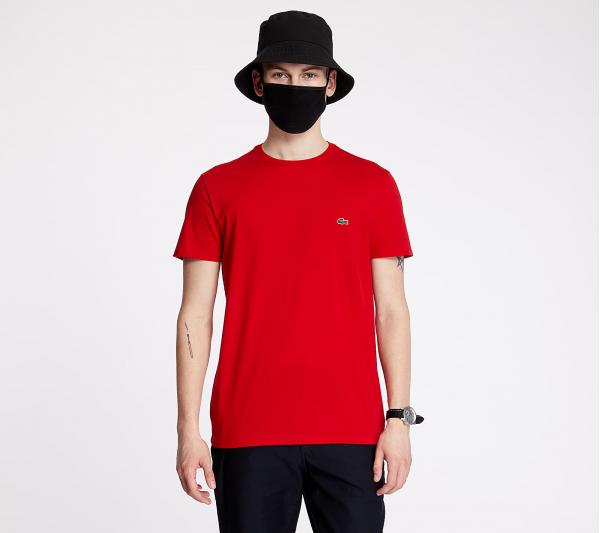 LACOSTE Pima Tee Rouge