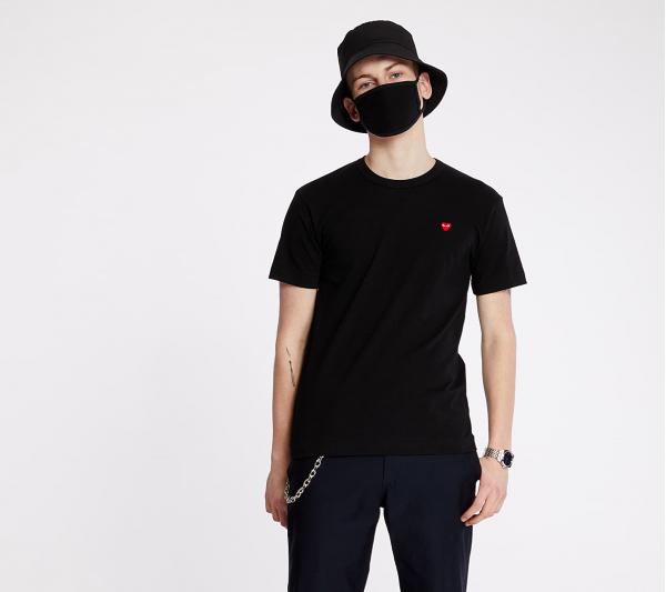 Comme des Garçons PLAY Tee Black