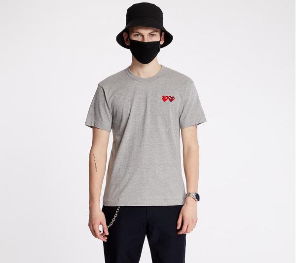 Comme des Garçons PLAY Tee Grey